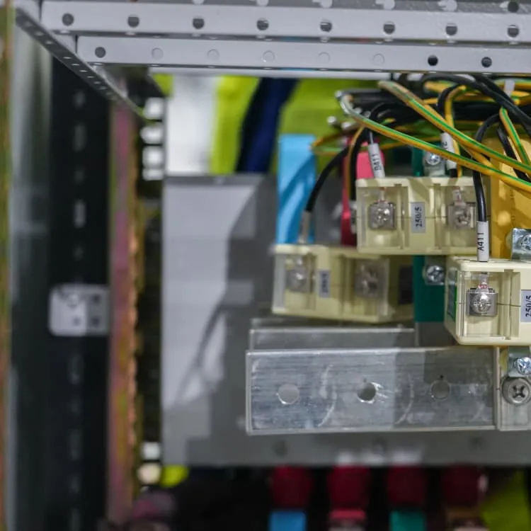 How to connect the photovoltaic panel distributor